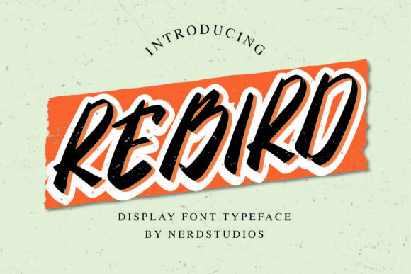 Rebird Font - Featured Image