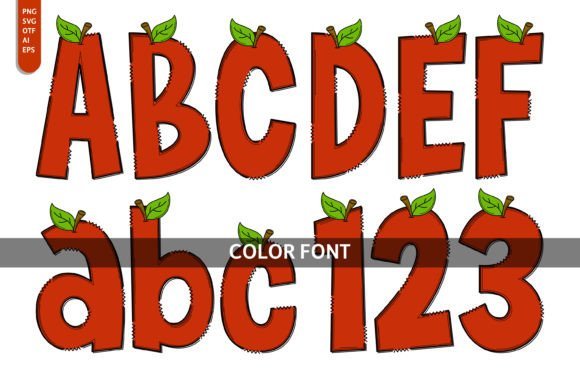 Red Apple Font - Featured Image