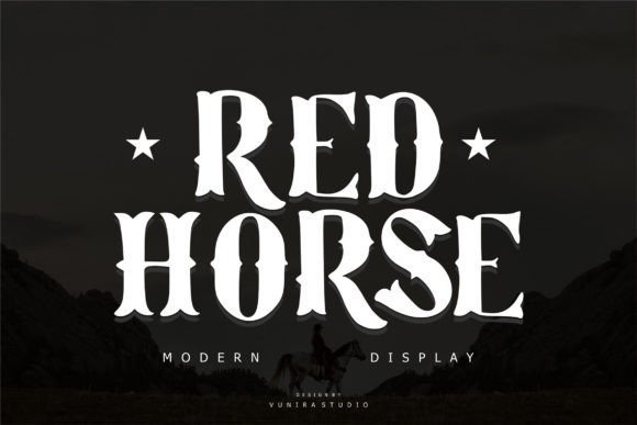 Red Horse Font - Featured Image
