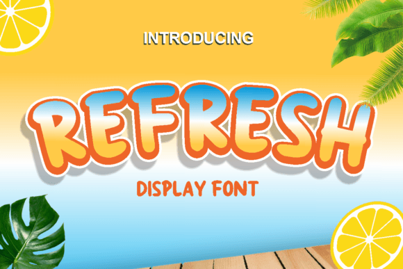Refresh Font - Featured Image