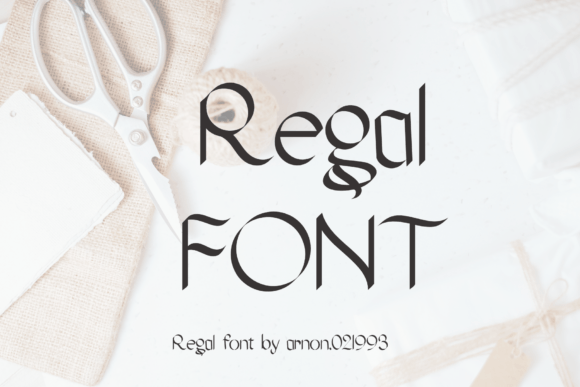 Regal Font - Featured Image