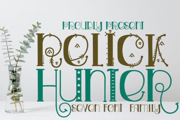 Relick Hunter Font - Featured Image