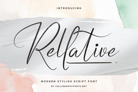 Rellative Font - Featured Image