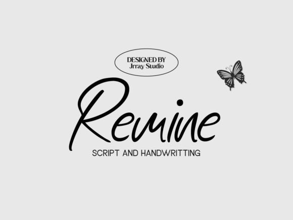 Remine Font - Featured Image
