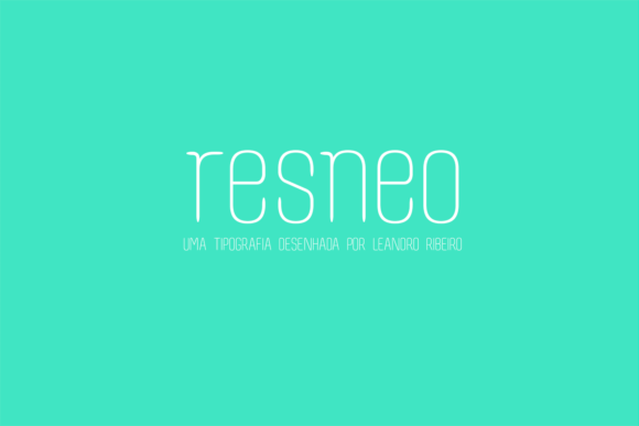 Resneo Font - Featured Image