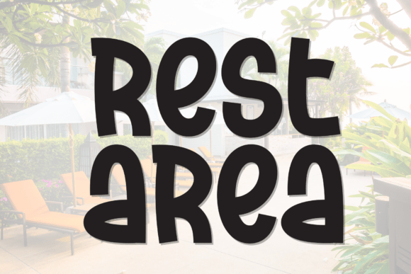 Rest Area Font - Featured Image