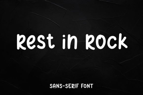 Rest in Rock Font - Featured Image