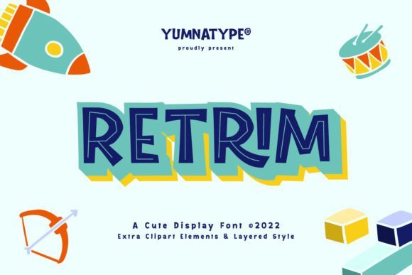 Retrim Font - Featured Image