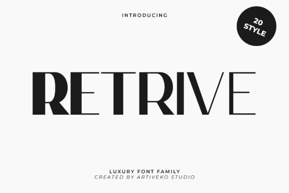 Retrive Regular Font - Featured Image