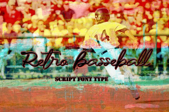 Retro Baseball Font - Featured Image