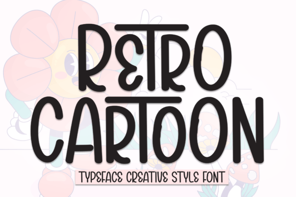 Retro Cartoon Font - Featured Image