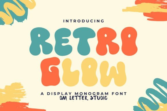 Retro Glow Font - Featured Image