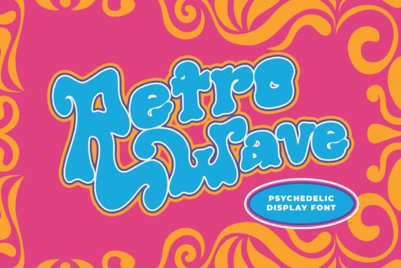 Retro Wave Font - Featured Image