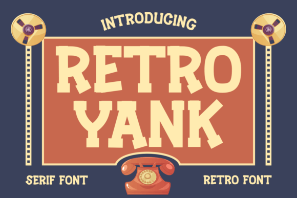 Retro Yank Font - Featured Image
