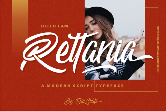 Rettania Font - Featured Image