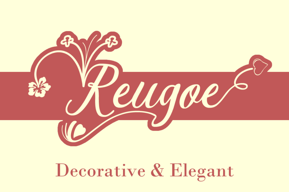 Reugoe Script Font - Featured Image