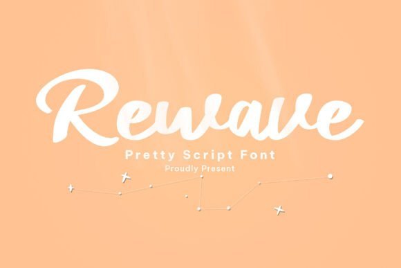 Rewave Font - Featured Image