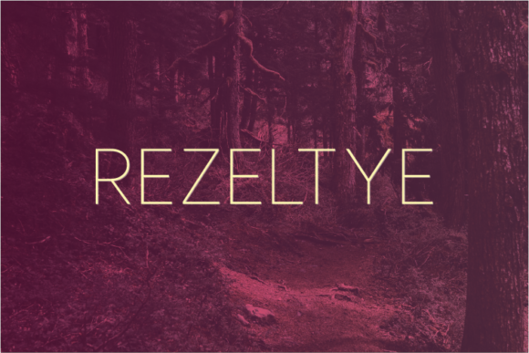 Rezeltye Font - Featured Image