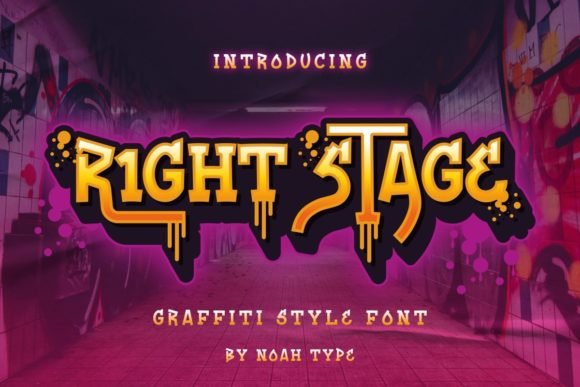 Right Stage Font - Featured Image