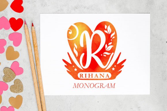 Rihana Monogram Font - Featured Image