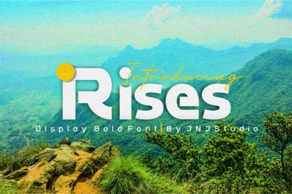 Rises Font - Featured Image