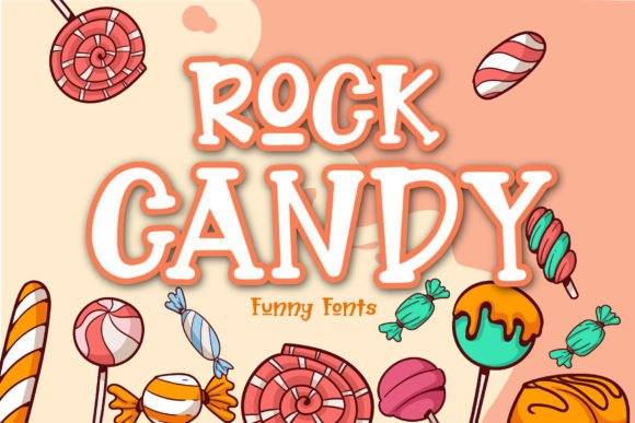 Rock Candy Font - Featured Image