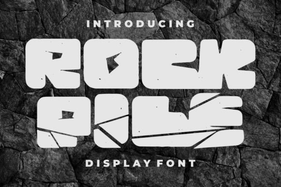 Rock Pile Font - Featured Image