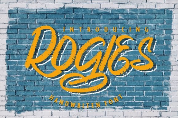 Rogies Font - Featured Image