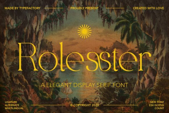 Rolesster Font - Featured Image