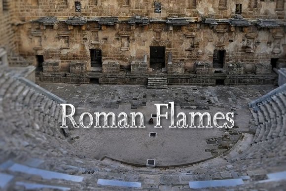Roman Flames Font - Featured Image
