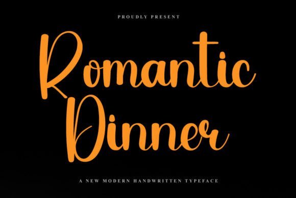 Romantic Dinner Font - Featured Image