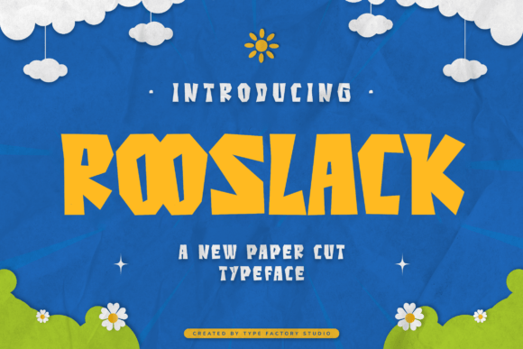 Rooslack Font - Featured Image