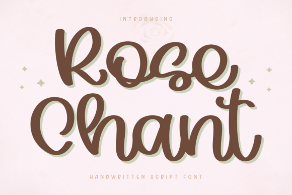 Rose Chant Font - Featured Image