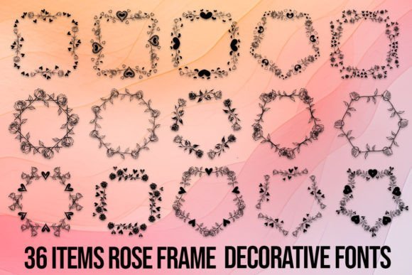Rose Frame Font - Featured Image