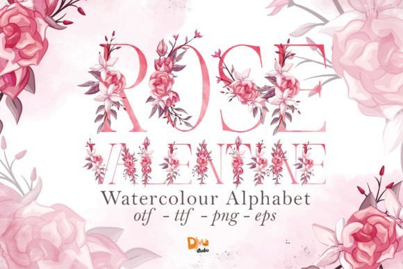 Rose Valentine Font - Featured Image