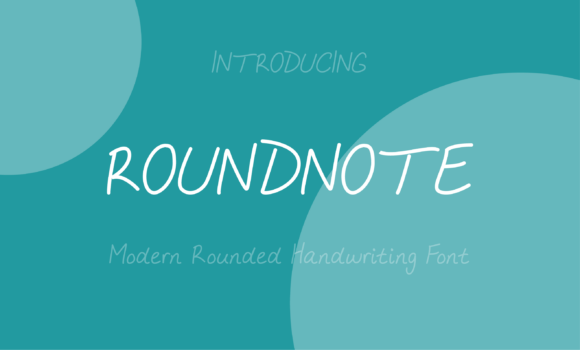 Roundnote Font - Featured Image