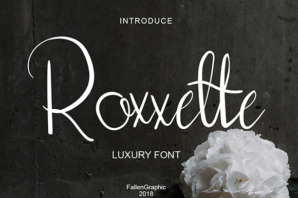 Roxxette Font - Featured Image