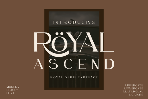 Royal Ascend Font - Featured Image