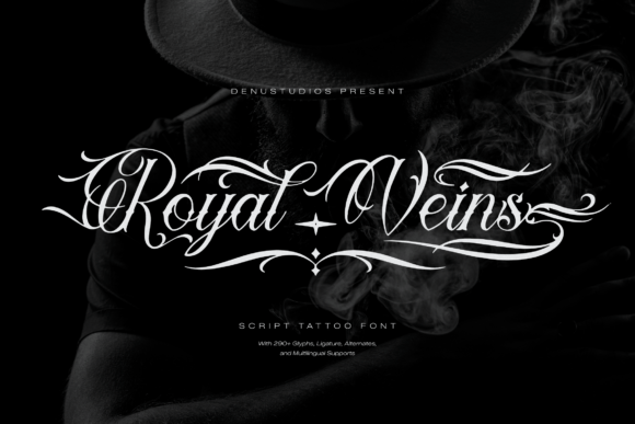 Royal Veins Font - Featured Image
