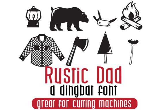 Rustic Dad Font - Featured Image