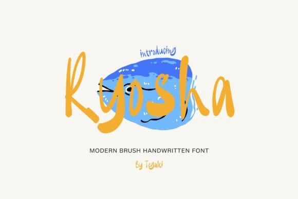 Ryosha Font - Featured Image