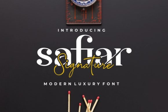Safiar Font - Featured Image