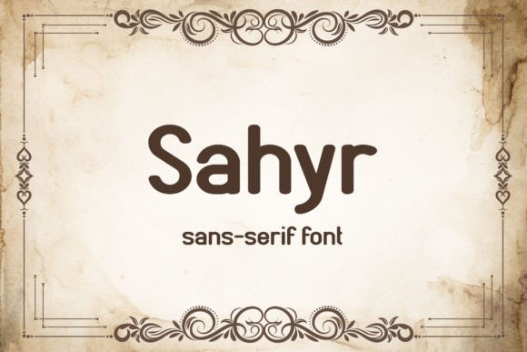 Sahyr Font - Featured Image