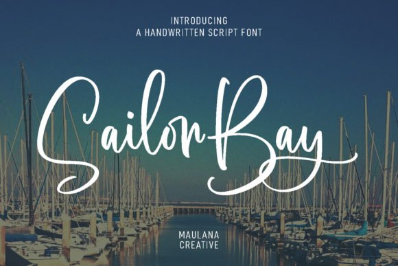 Sailor Bay Font - Featured Image