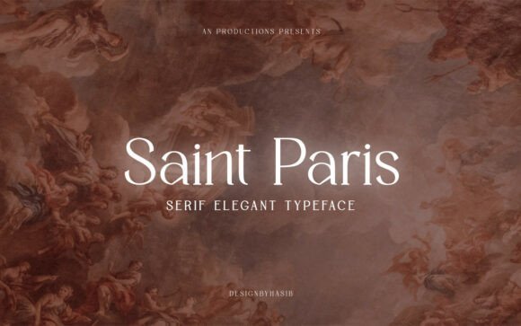 Saint Paris Font - Featured Image