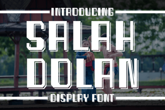 Salah Dolan Font - Featured Image