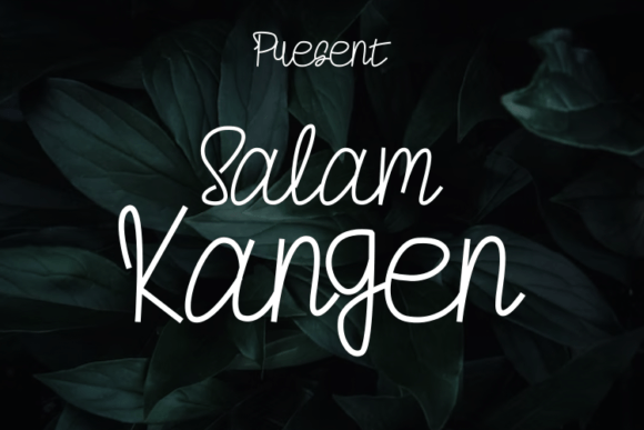 Salam Kangen Font - Featured Image