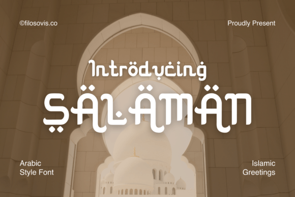 Salaman Font - Featured Image