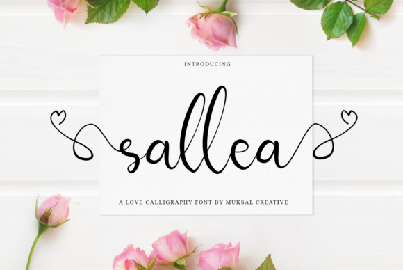 Sallea Font - Featured Image