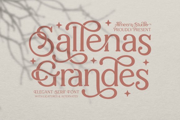 Sallenas Grandes Font - Featured Image
